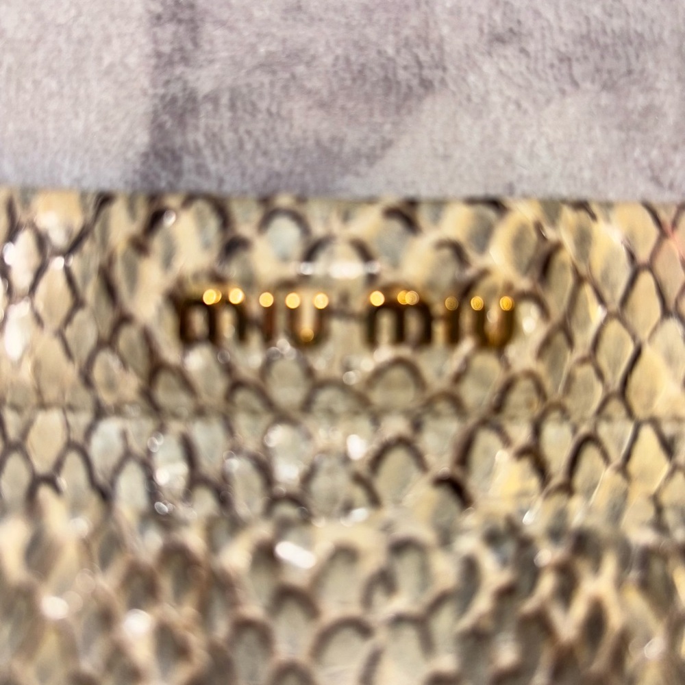 Vintage Miu Miu Python shoulder bag - Picture 3 of 9